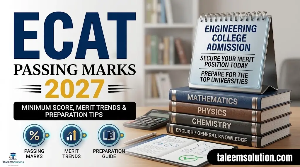 How Many Marks Are Needed to Pass ECAT 2027